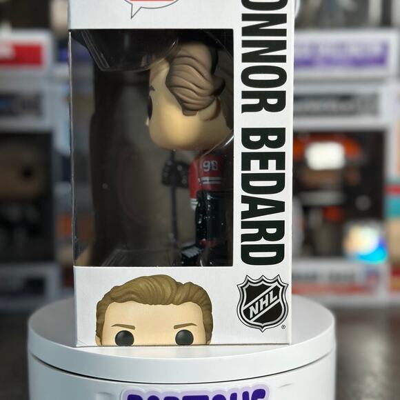 NHL Blackhawks Connor Bedard Funko Pop! #96 - Picture 2 of 6
